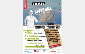 TRAIL HIVERNAL DU HAUT CANTAL 2025