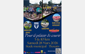 POUR LE PLAISIR DE COURIR A THOUARS