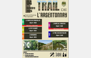 TRAIL DE L'ARGENTONNAY 2026