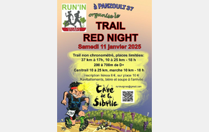 TRAIL RED NIGHT (Panzoult)