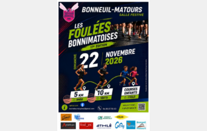 FOULEES BONNIMATOISES A BONNEUIL MATOURS(86)