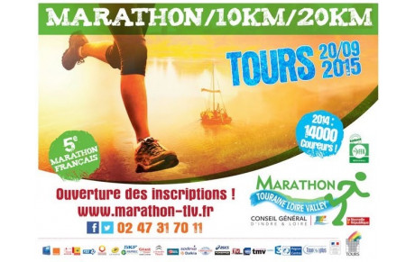 Marathon, 10 &amp; 20 km de Tours (37)