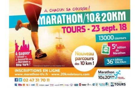 10 &amp; 20 km de Tours