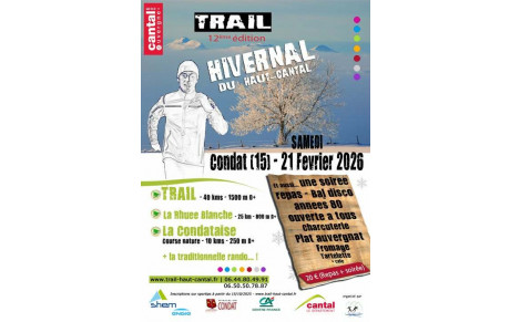 TRAIL HIVERNAL DU HAUT CANTAL 2026