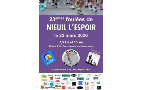 FOULEES DE NIEUIL L'ESPOIR