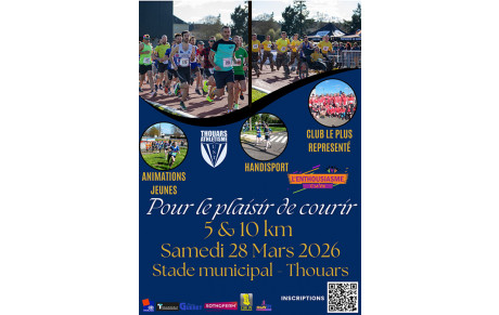 POUR LE PLAISIR DE COURIR A THOUARS