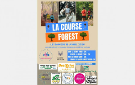 COURSE FOREST LOCHES 2026