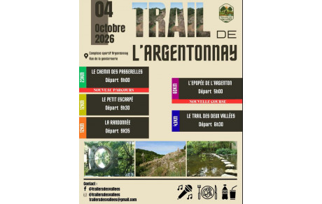 TRAIL DE L'ARGENTONNAY 2026
